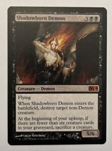 MTG Shadowborn Demon - Mythic Core M14 - 115/249 NM🔥
