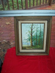 ALTES ÖLGEMÄLDE / LANDSCHAFT VON REEVES - Bild 1 von 5
