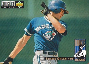 1994 Collector's Choice Baseball #9 Shawn Green
