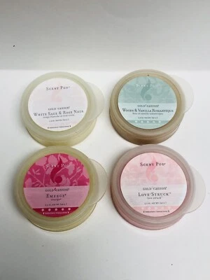 Lote De 4 Velas ORO CAÑÓN VAINAS PERFUMADAS 2.4 OZ Cera Derretida, ¡NUEVO EN STOCK! Foto 1 de 4