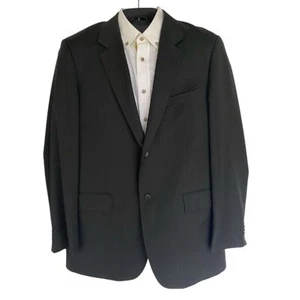 Lanificio O.Gallo & Figli Super 150’s Wool Sport Coat Suit Blazer Charcoal 42L - Picture 1 of 7