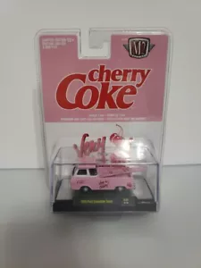M2 Machines 1:64 Cherry Coke 1965 Ford Econoline Truck - Picture 1 of 10