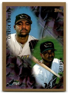 1998 Topps Cedrick Bowers/Marcus McCain Tampa Bay Devil Rays #501