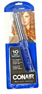 Conair Supreme Curls and Waves 3/4 Styling Brush 10 Heat Settings BC37N NEW - Picture 1 of 2