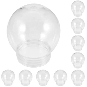 10 Pcs Plastic Globe Craft Kit Empty Globes Crafts Child - Picture 1 of 12