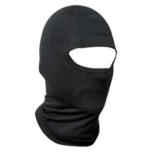 Sturmhaube Sturmmaske Single Eye Motorrad Helm GoKart Ski Maske Haube schwarz - Bild 1 von 2