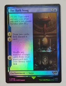 MTG HERR DER RINGE TOME THE BATH SONG LTR 0040 FOIL UNCOMMON SAGA - Bild 1 von 2