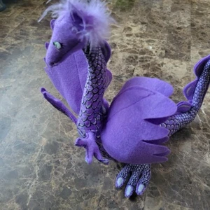 ANNALEE 2020 Purple Dragon Beautiful Collectible! - Picture 1 of 10