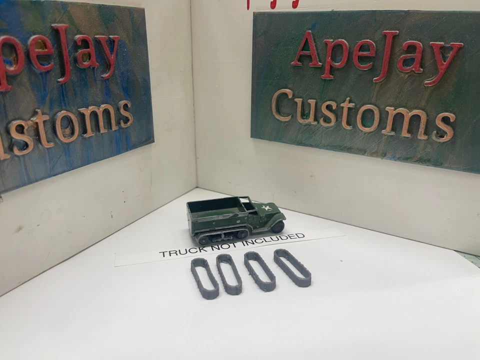 Lesney Matchbox No. 49 M3 Personnel Carrier (GREY TRACKS ONLY) - Image 1 of 2