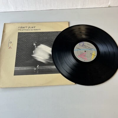 Robert Plant Principle of Moments Record Vinyl LP 1983 Atlantic 90101 - Image 1 of 4