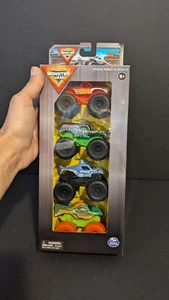 Monster Jam 4 Pack 1:72 Scale Monster Trucks - Picture 1 of 3