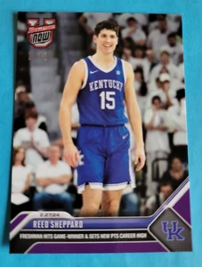 TARJETA DE NOVATO REED SHEPPARD #d20/25 BOWMAN AHORA EN LÍNEA SOLO 32 PUNTOS ÚLTIMA TOMA REINO UNIDO - Imagen 1 de 3