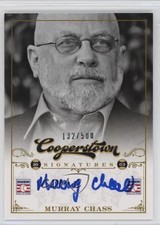 2012 Panini Cooperstown Cooperstown Signatures /500 Murray Chass #JSA-MUR Auto