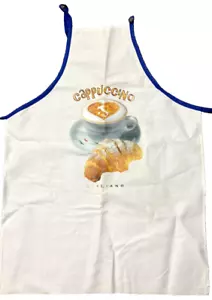 Küchenschürze Cappuccino 100% Baumwolle NEU Made in Italy - Bild 1 von 3