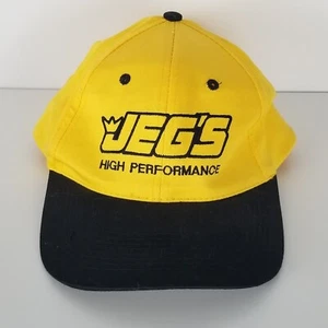 JEG'S Mütze Cap gelb schwarz High Performance Snapback OS verstellbar bestickt - Bild 1 von 8