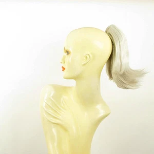 Haarteil Pferdeschwanz kurz 28cm weiß 9 60 - Imagen 1 de 8