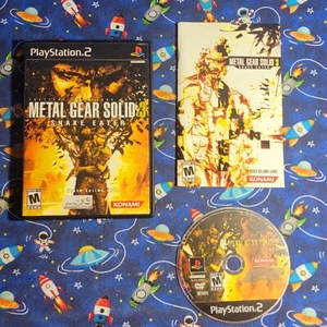 Metal Gear Solid 3 Snake Eater PS2 PlayStation 2 Complete CIB - Picture 1 of 18