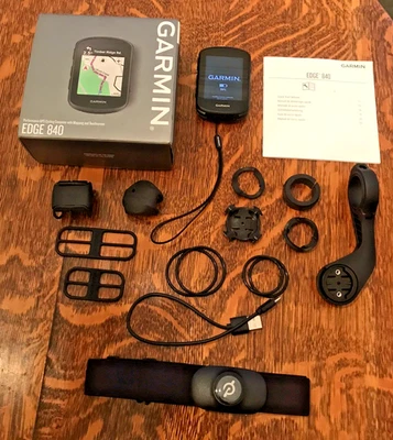 Garmin Edge 840 Bike Computer Wireless GPS - Black Sensor Bundle  (010-02695-00) - Image 1 of 4