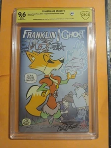 Franklin and Ghost #1 Izzys Comics exklusiv Fosgitt & Gunn signiert & skizziert - Bild 1 von 8