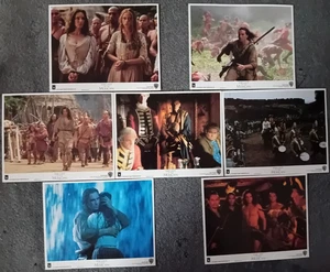 LOT OF 7 ORIGINAL LOBBY CARDS LAST OF THE MOHICANS Daniel Day-Lewis - Bild 1 von 1