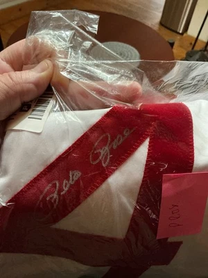 Camiseta deportiva personalizada firmada por Pete Rose autografiada de los Rojos de Cincinnati certificado de autenticidad Beckett Foto 1 de 2