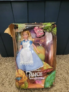 Muñeca Barbie Mattel/Disney Alicia en el País de las Maravillas El Gato de Cheshire Caja Dañada - Imagen 1 de 5