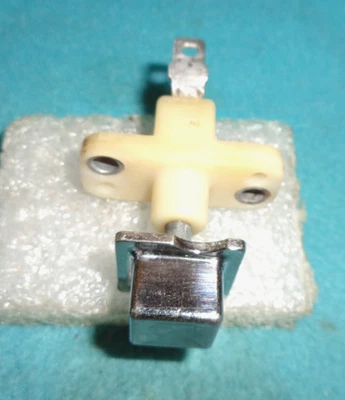 1968-70 MOPAR B-BODY WINDSHIELD WIPER POWER WASH SWITCH W-CHROME BUTTON #2771242 - Image 1 of 4