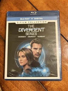 THE DIVERGENT SERIES 3-FILM COLLECTION BLU-RAY INSURGENT ALLEGIANT SCI-FI NEW - Bild 1 von 2