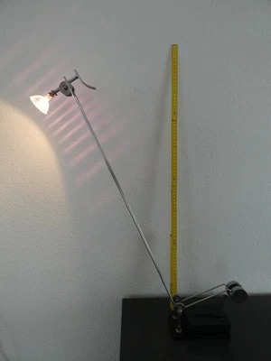 Designer Tischleuchte Microdata Milano 90er Vintage defekt an Bastler - Bild 1 von 4