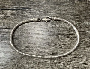 Chamilia Sterling Silver .925 Charm Bracelet 8" - Picture 1 of 4