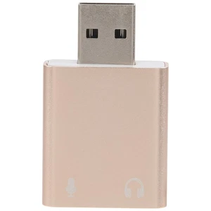 1X(Usb Sound Card 7.1 External Usb To Jack 3.5Mm Headphone Adapter Stereo6945 - Picture 1 of 7