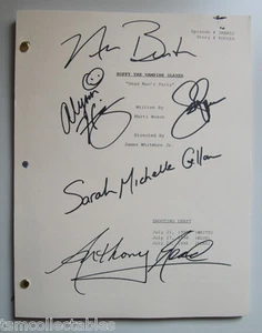 BUFFY THE VAMPIRE SLAYER full cast autographed script GELLAR HANNIGAN SMG - Picture 1 of 1