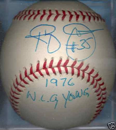 Randy Jones 1976 NL Cy Young San Diego Padres Autographed ONL Baseball COA - Image 1 of 1