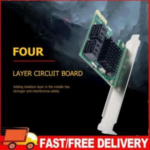 PCI-E X1/X4/X8/X16 Erweiterungsadapterkarte 6 Gbit/s für Windows-Desktop-Compute - Afbeelding 1 van 8