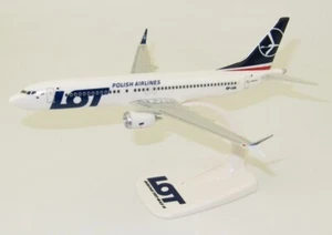 LOT Polish Airlines Boeing 737 Max 1:200 Aereo Modellino Collezione B737 SP-LVA - Foto 1 di 4