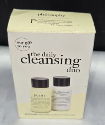 Limpiador facial y exfoliante Philosophy Purity Made simple 1 oz NUEVO Foto 1 de 4