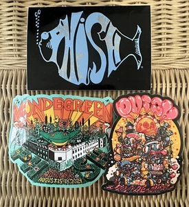 Phish⭕️ Mondegreen And Holiday Sticker Pack 🎸DryGoods Pollock Not New Years MSG - Picture 1 of 1