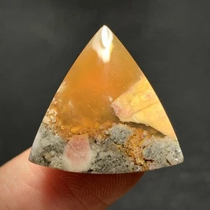 Conglomerate Carnelian Agate Cabochon 21x20x6mm High Quality 17 ct - Picture 1 of 6
