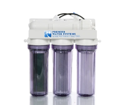 PREMIER WATER SYSTEMS 4 Stage Aquarium Reef Reverse Osmosis Water Filtration 0 PPM RO/DI System USA