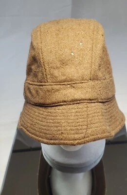 The Britisher Bucket Hat Men's Sheep Wool Size 7.5 Brown - Изображение 1 из 4