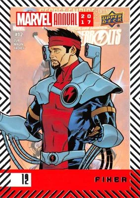 FIXER / 2017 MARVEL ANNUAL (2018 Upper Deck) BASE Trading Card #12 - Image 1 of 2
