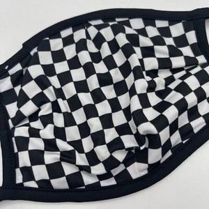 Maschera viso - marca EMPYRE - modello a scacchi - nuova - Foto 1 di 10
