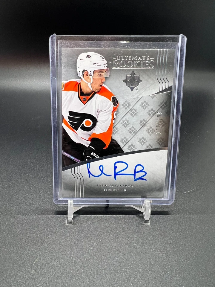 2016-17 Ultimate Collection #112 Ivan Provorov Autographs Rookie Signature /299 - Image 1 of 2