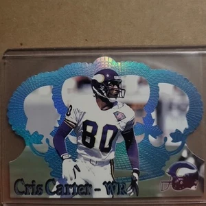 1995 Pacific Crown Royale Blue #91 Cris Carter - Picture 1 of 2