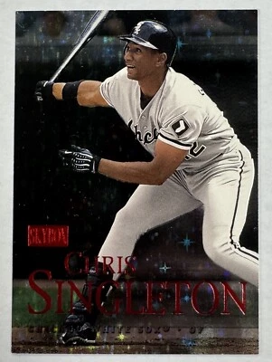 2000 Skybox Star Rubies Extreme SRE 97 Chris Singleton /50 - Image 1 of 2