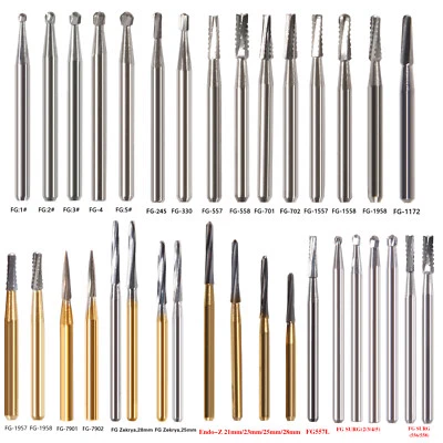 YABANG Dental FG Fresas de carburo de tungsteno Fit Alta Velocidad pieza de mano - Image 1 of 2
