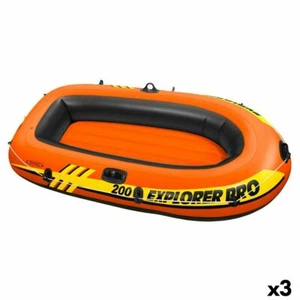 Barca Gonfiabile Intex Explorer Pro 200 3 Unità 196 x 33 x 102 cm - Foto 1 di 4