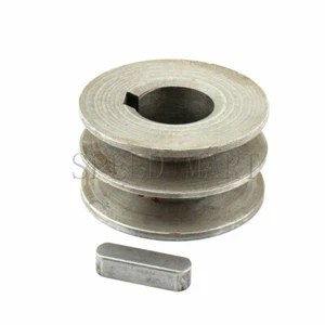 Polea tipo B doble orificio de ranura en V 22 mm OD 70 mm para motor de cinturón B - Imagen 1 de 5