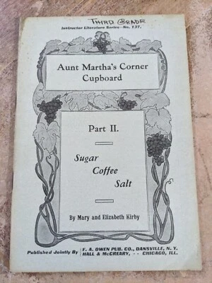 1914 Aunt Martha's Corner Cupboard Part 2 Instructor Literature Series  - Image 1 of 4