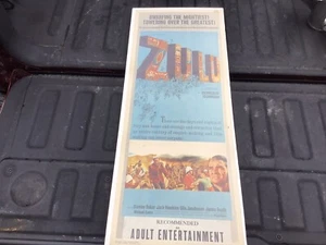 "Póster de la película ZULU 14"" X 36"" 1963, 64/36" - Imagen 1 de 22